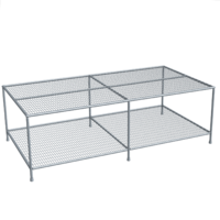 Mesh Spring Bench - Double 1225 x 2350
